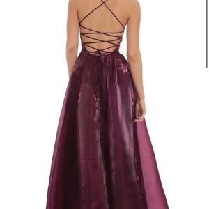 Lucy in the Sky fit and flare maxi dress